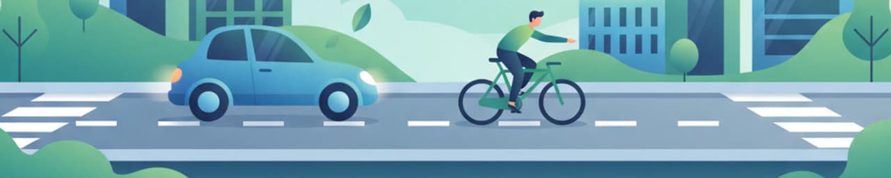 Fahrradfahrer-Handzeichen im dänischen Straßenverkehr verstehen