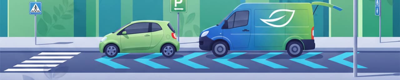 Zonas de Carga y Descarga en Áreas Urbanas Españolas