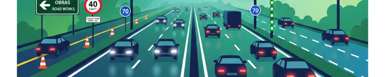 Reversible and Special Lanes in Spanish Traffic