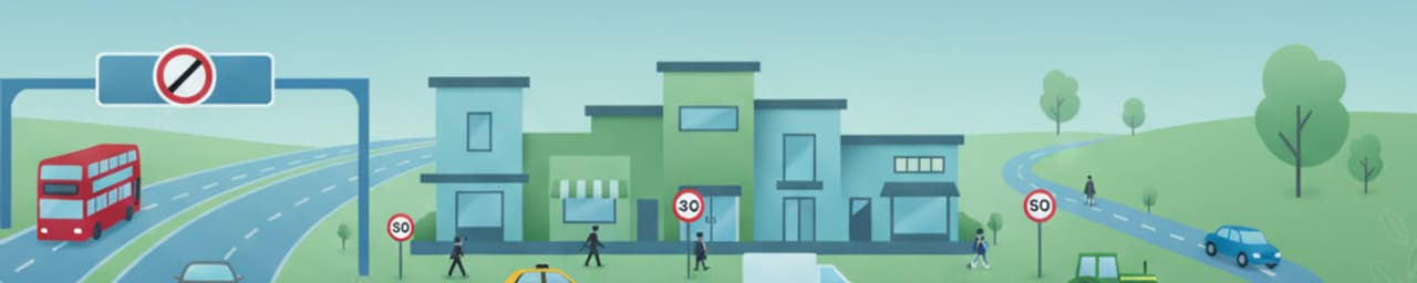 Understanding Speed Limits and National Speed Limit Signs in Great Britain