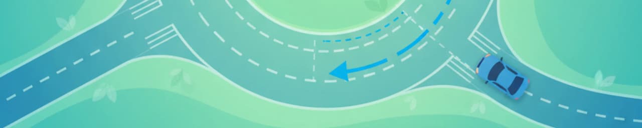 Maîtriser les ronds-points et le choix des voies en Grande-Bretagne
