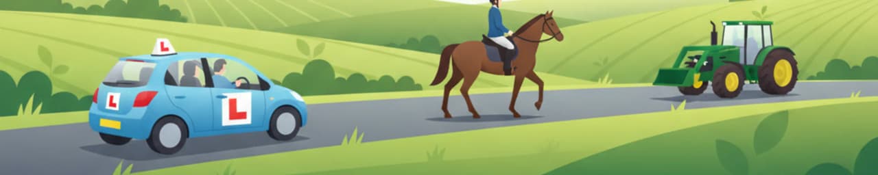 Dealing with Horse Riders and Rural Hazards in Great Britain