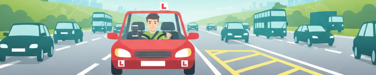 Règles relatives aux téléphones mobiles et à la distraction au volant pour l'examen théorique GB