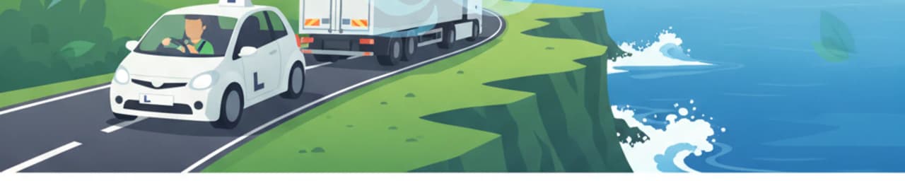 Conducir con Seguridad con Viento Fuerte y en Carreteras Costeras Irlandesas