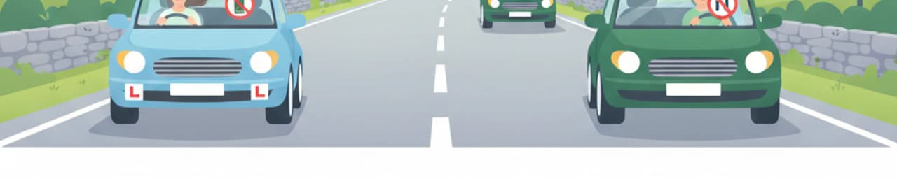 Teléfonos móviles y distracciones para conductores noveles y aprendices en Irlanda