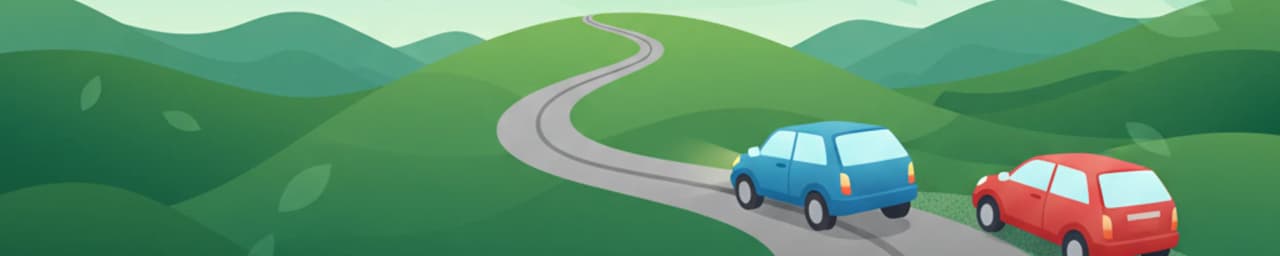 Navigeren door Blinde Heuvels en Toppen in het IJslandse Verkeer