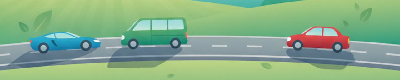Italienische Autobahn: Überholen und Fahrstreifenführung