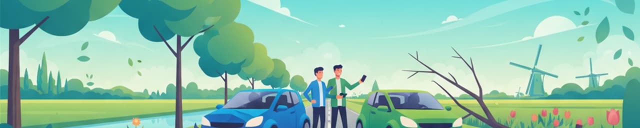 Initial Actions After a Collision for Dutch Driving Theory