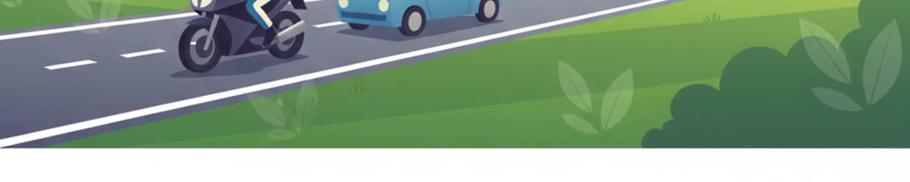 Hollanda A2 Motosiklet Sürücüleri İçin İleri Sollama Senaryoları