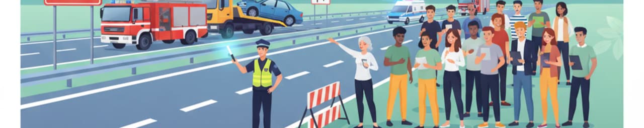 Polonya'da Kaza Yerleri ve Acil Durum Bölgelerinde Seyir