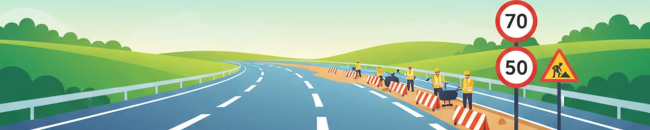 Temporary Speed Limits in Polish Road Work Zones
