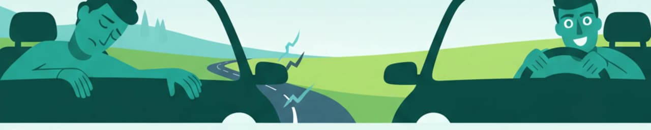El microsueño y sus peligros extremos para los conductores polacos
