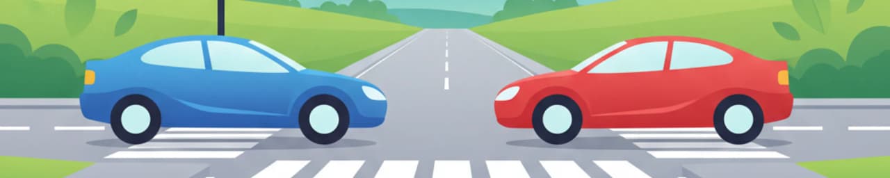 Gele Licht Beslissingen: Stoppen of Doorrijden in Pools Verkeer