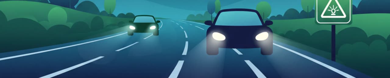 Nattkörning och synfältsfaror i polsk trafik