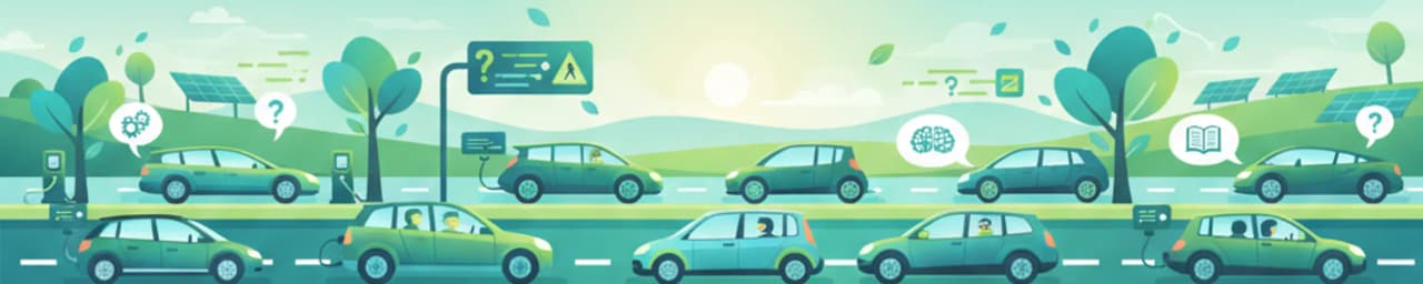 Pojazdy elektryczne i hybrydowe do portugalskiego egzaminu teoretycznego z jazdy
