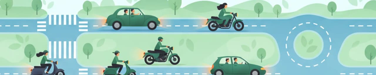 Använda blinkers (piscas) korrekt i portugalisk trafik