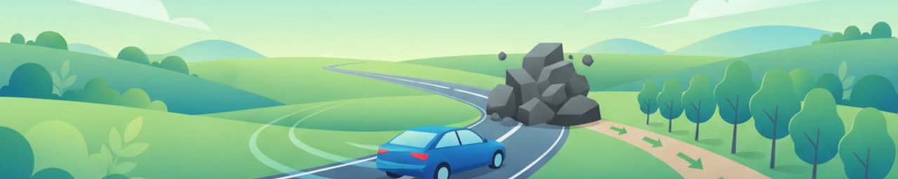 Emergency Evasive Maneuvers and Escape Paths for Portuguese Driving Theory