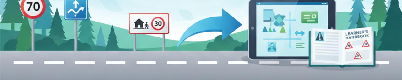 Señales de Límites de Velocidad y Normas de Zona Suecas