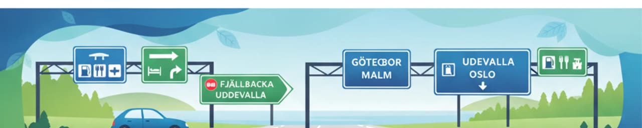 Understanding Swedish Direction and Information Signs