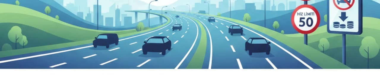 Speed Limits and Traffic Fines for the Turkish Ehliyet Exam