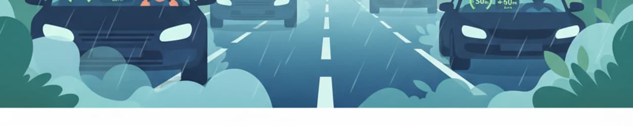 Driving in Rain, Fog, and Sudden Weather in Türkiye