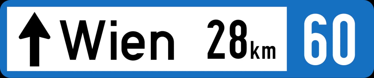 13b-direction - Señal de dirección señal de tráfico