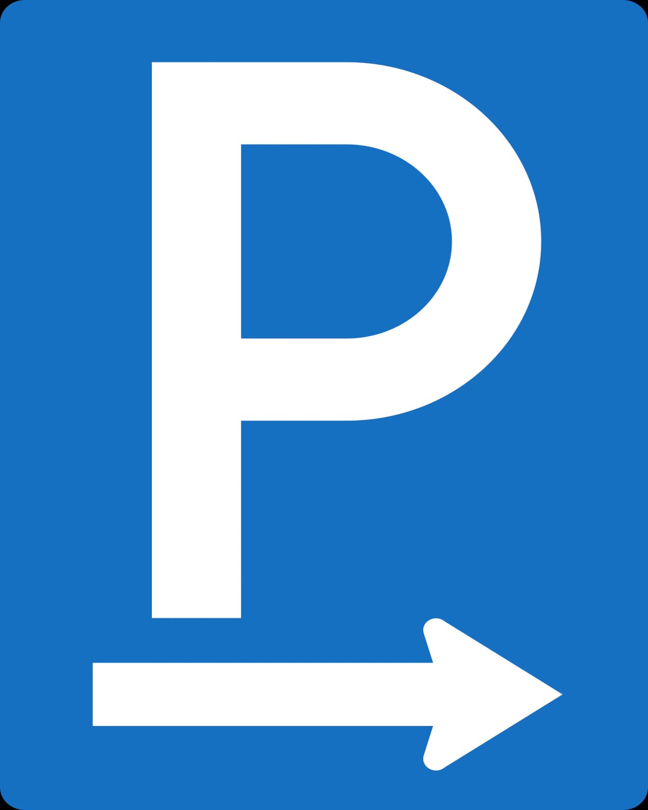 1b - Aparcamiento señal de tráfico