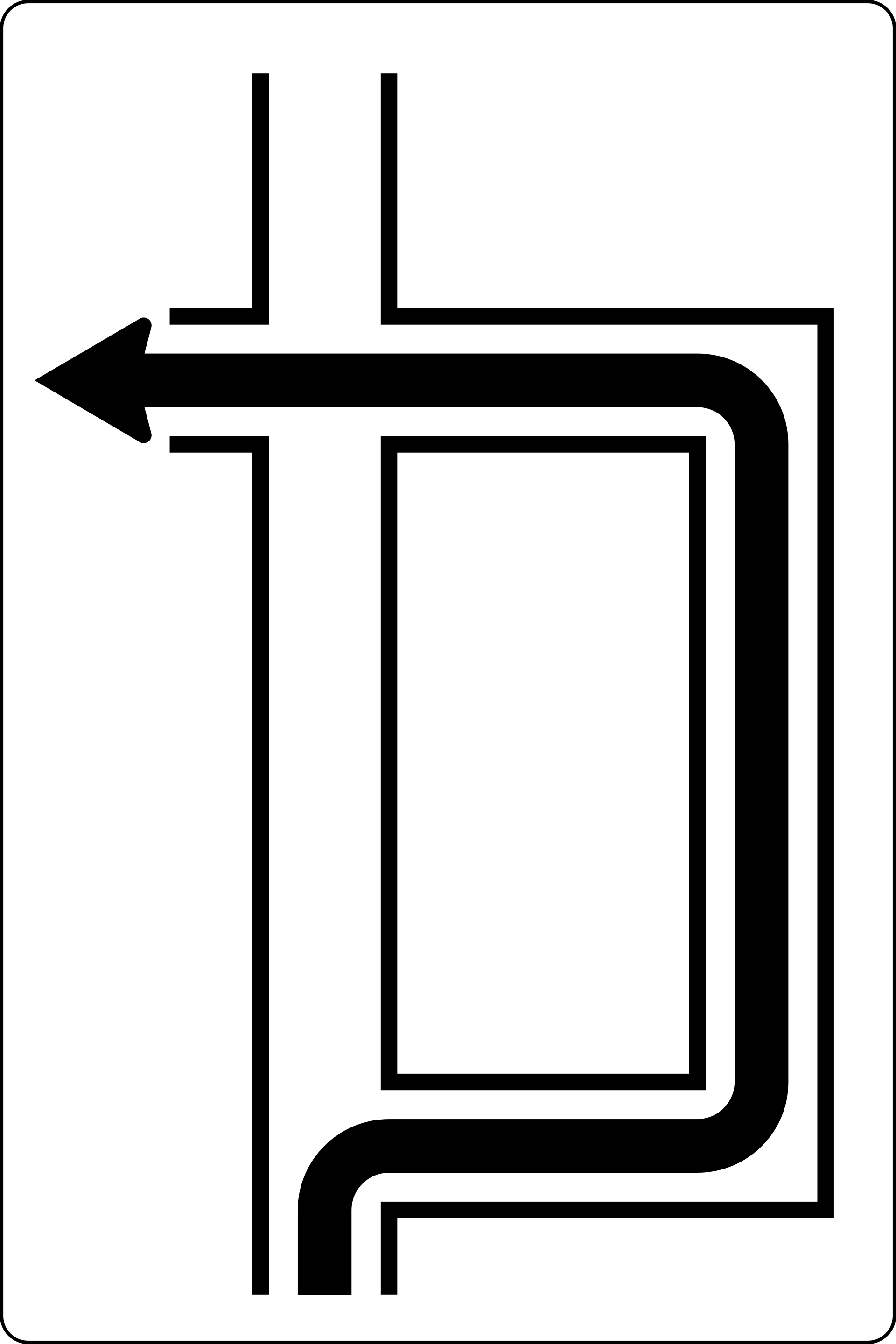 23a-prescribed-direction-3 - Dirección prescrita señal de tráfico