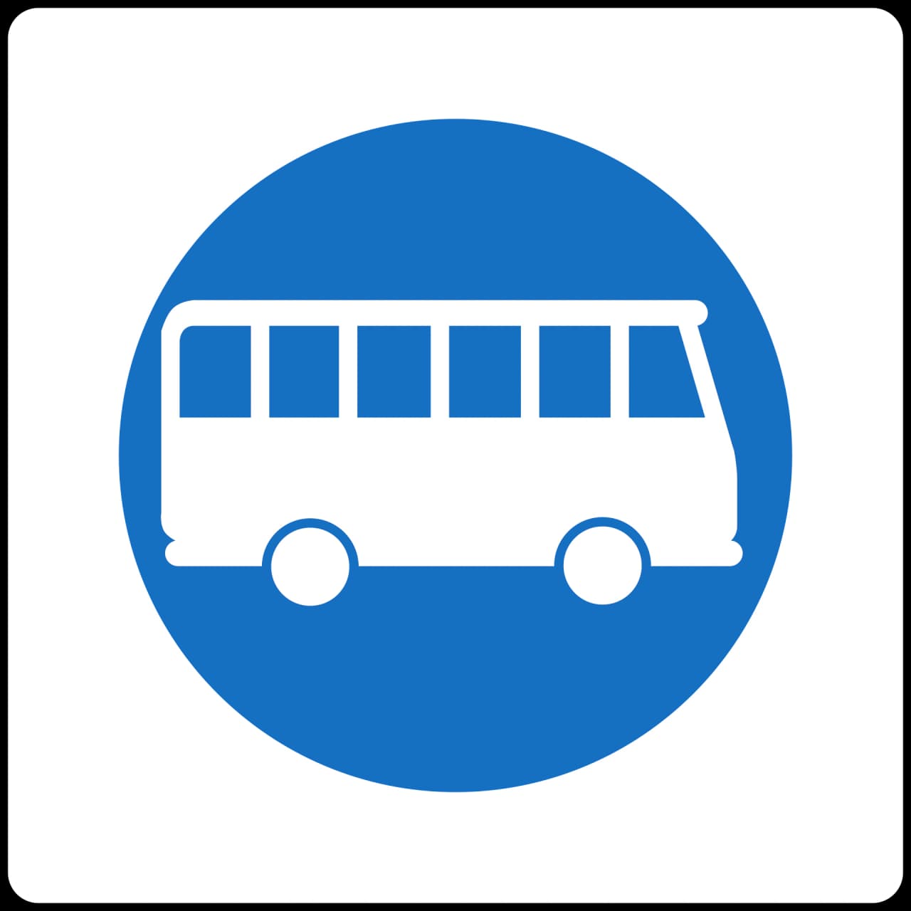 24-reserved-buses - Vía reservada para autobuses señal de tráfico
