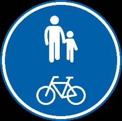 D11 - Footpath road sign