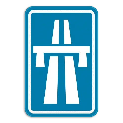 F5 - Start of a motorway road sign