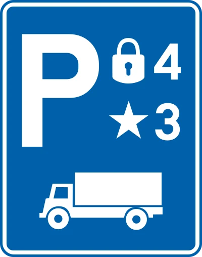 F62 - Emergency telephone road sign