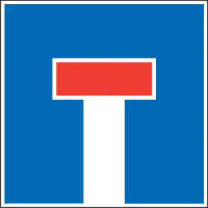 4.09 - Panneau routier Impasse
