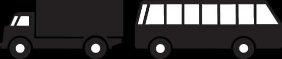 5.21 - Panneau routier Poids lourds