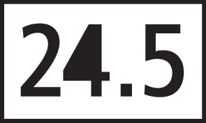4.73 - Panneau routier Panneau d'hectomètre
