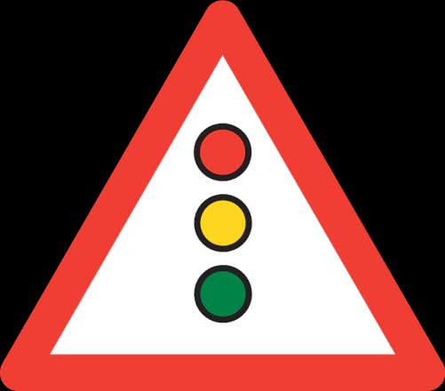1.27 - Panneau routier Feux de circulation