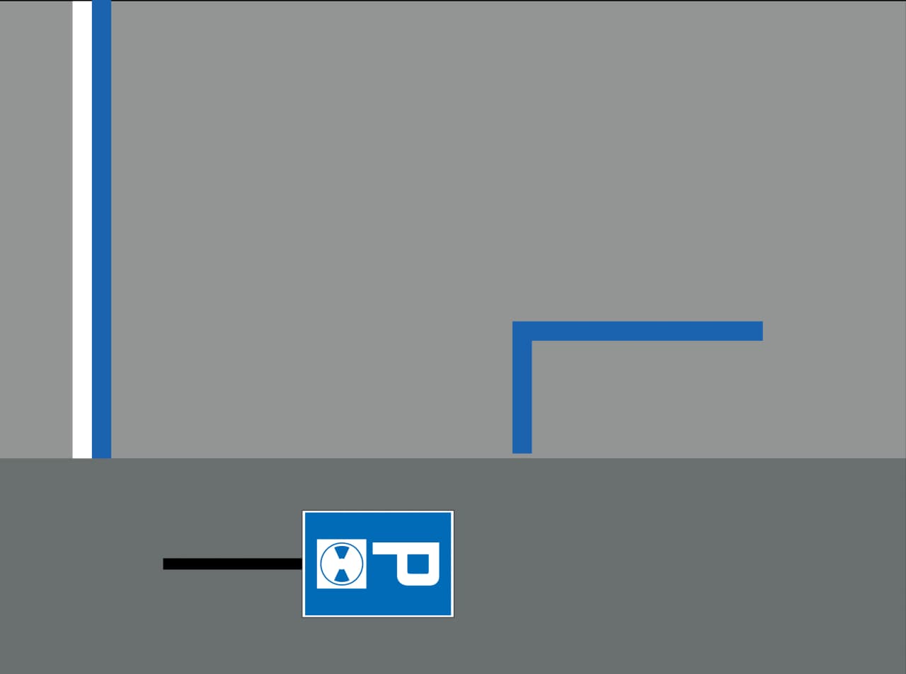 6.24 - Panneau routier Signalisation routière 6.24