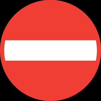 2.02 - Panneau routier Accès interdit aux véhicules