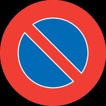 2.50 - Panneau routier Stationnement interdit