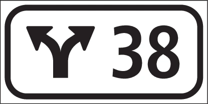 4.59.1 - Panneau routier Numéro d'échange