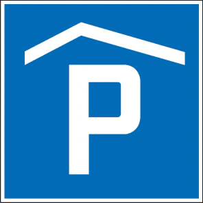 4.21 - Panneau routier Parking souterrain