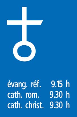 4.84-F - Panneau routier Restaurant (variante française)