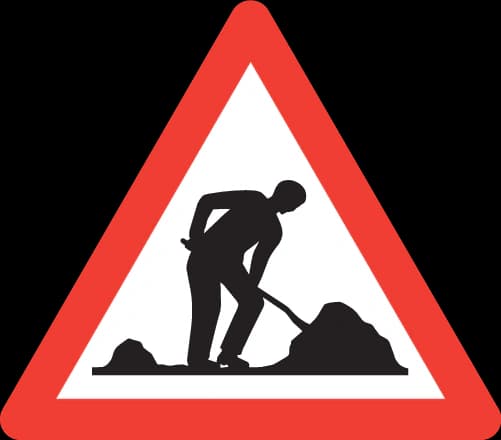 1.14 - Panneau routier Chantiers