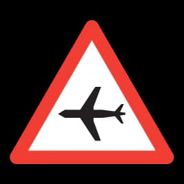1.29 - Panneau routier Vent latéral
