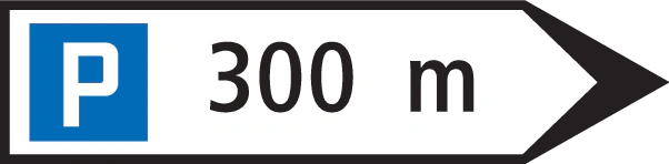 4.46 - Panneau routier Panneau indicateur de lieu de stationnement