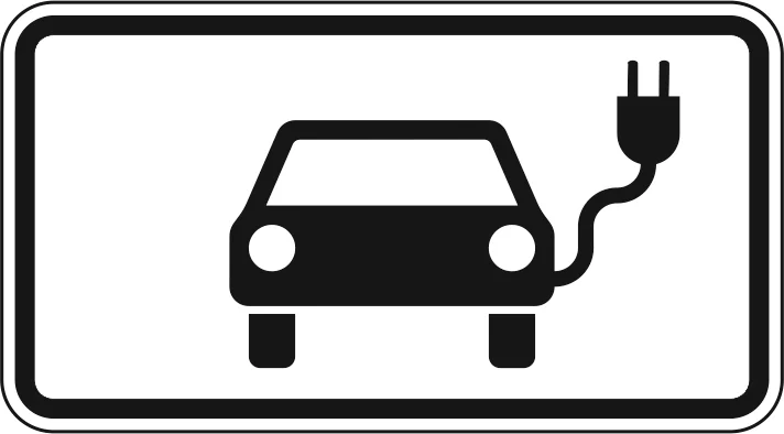 1010-66 - Elektrisch betriebene Fahrzeuge Verkehrsschild