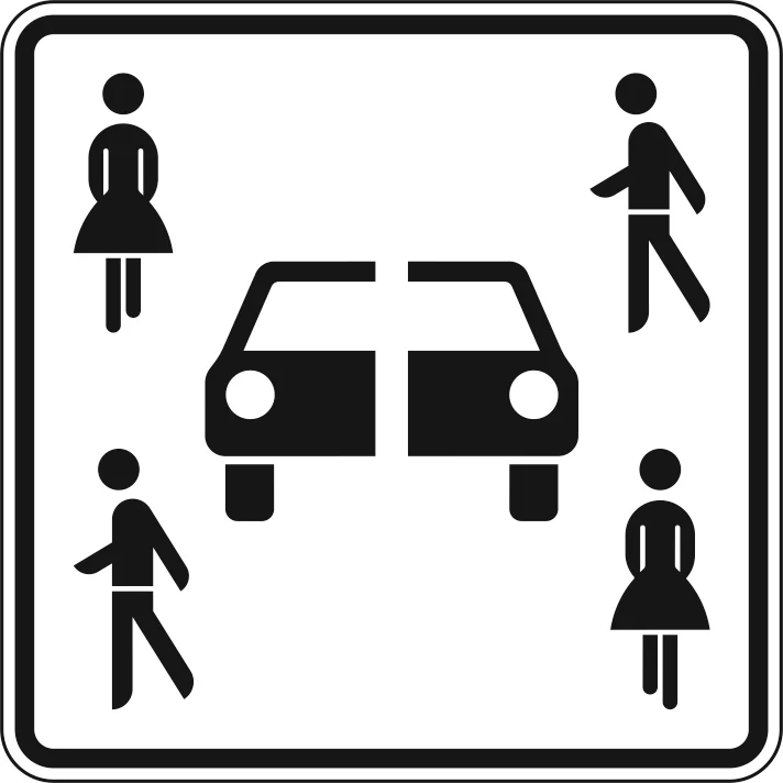 1010-70 - Zusatzzeichen - "Carsharing" Verkehrsschild