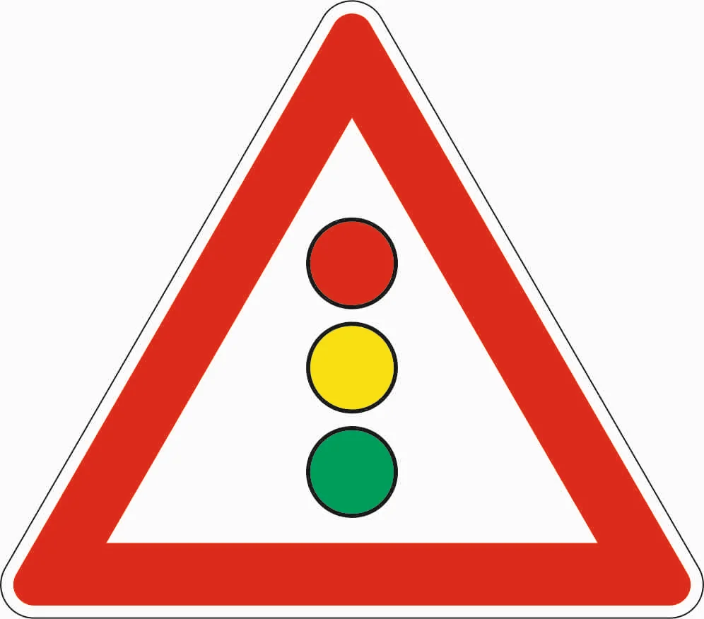 131 - Lichtzeichenanlage Verkehrsschild