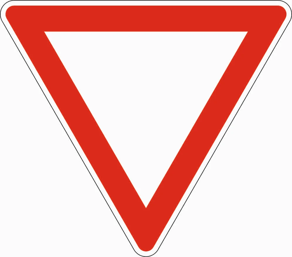 205 - Yol Ver trafik işareti