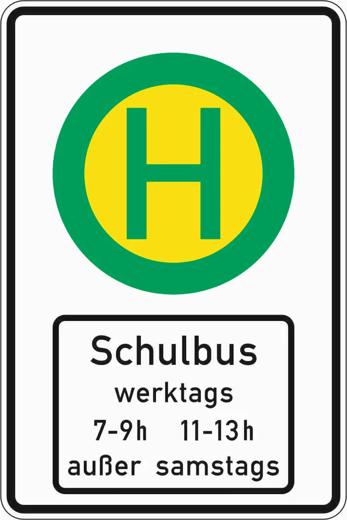 224-51 - Schulbushaltestelle Verkehrsschild